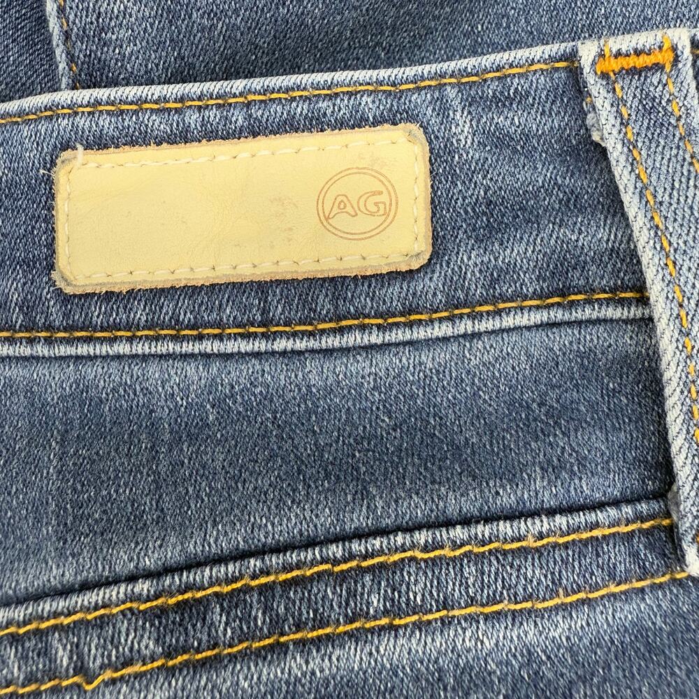 AG-ED Denim Jeans Women's 26R The Farrah Skinny Blue Adriano Goldschmied Preppy - Picture 3 of 13